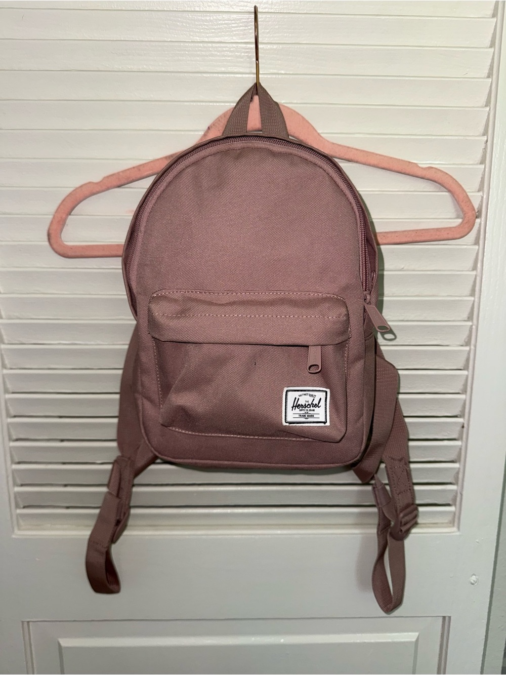 Herschel Supply Company Mini Backpack in Mauve Pink
